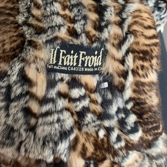 Vintage 100% Rabbit fur scarf - Picture 4 of 6